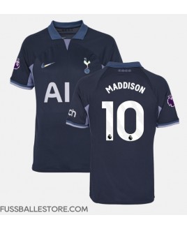 Günstige Tottenham Hotspur James Maddison #10 Auswärtstrikot 2023-24 Kurzarm